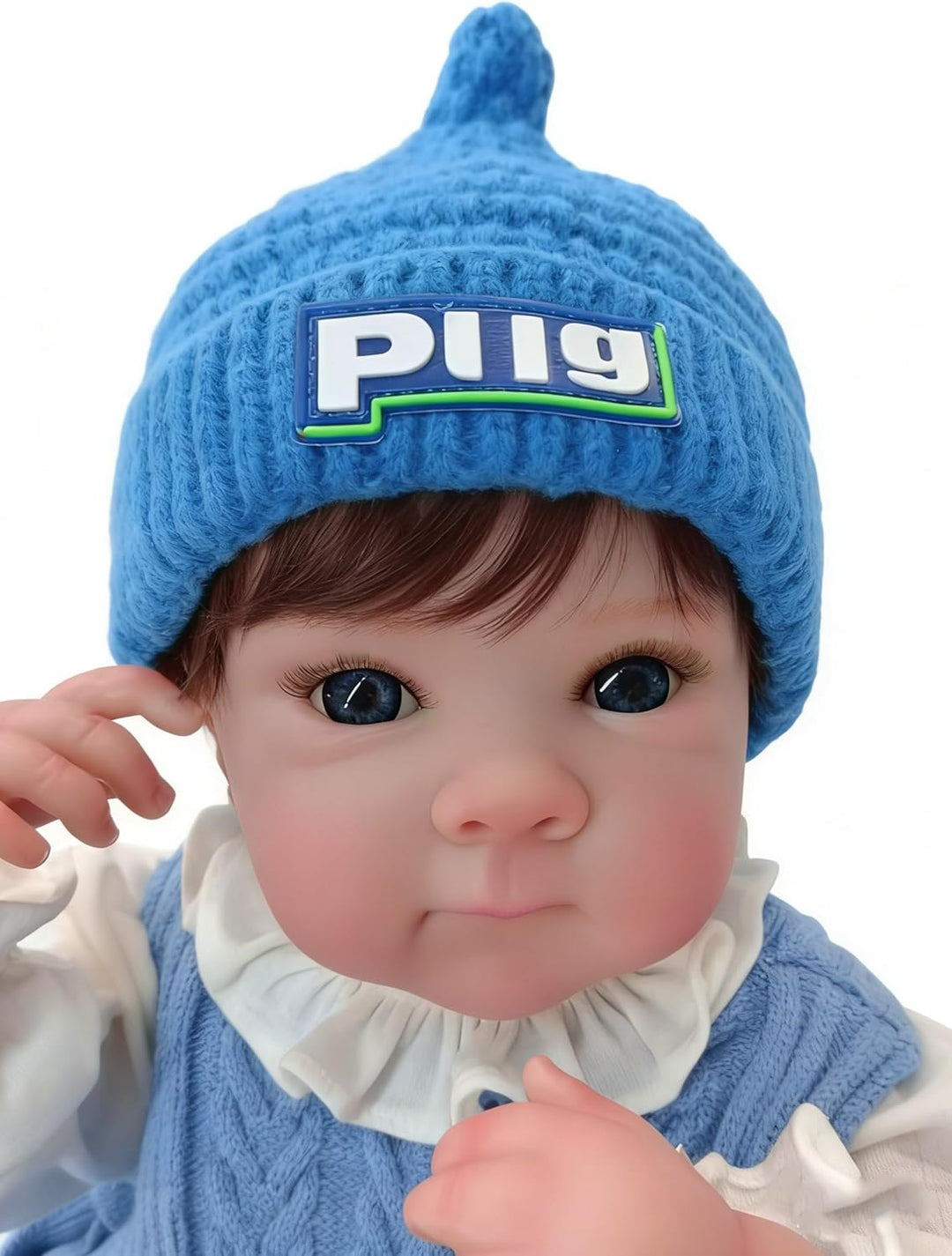 Anano Muñeca realista Reborn de silicona de cuerpo completo para ni...