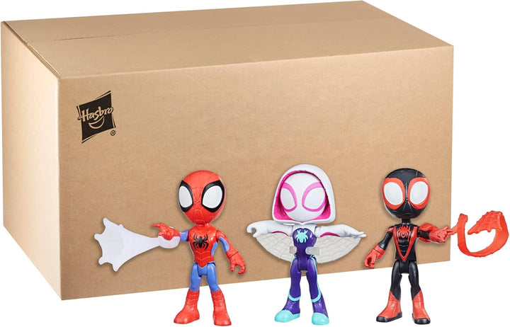 Spidey and his Amazing Friends Paquete de 3, figuras de acción de M...