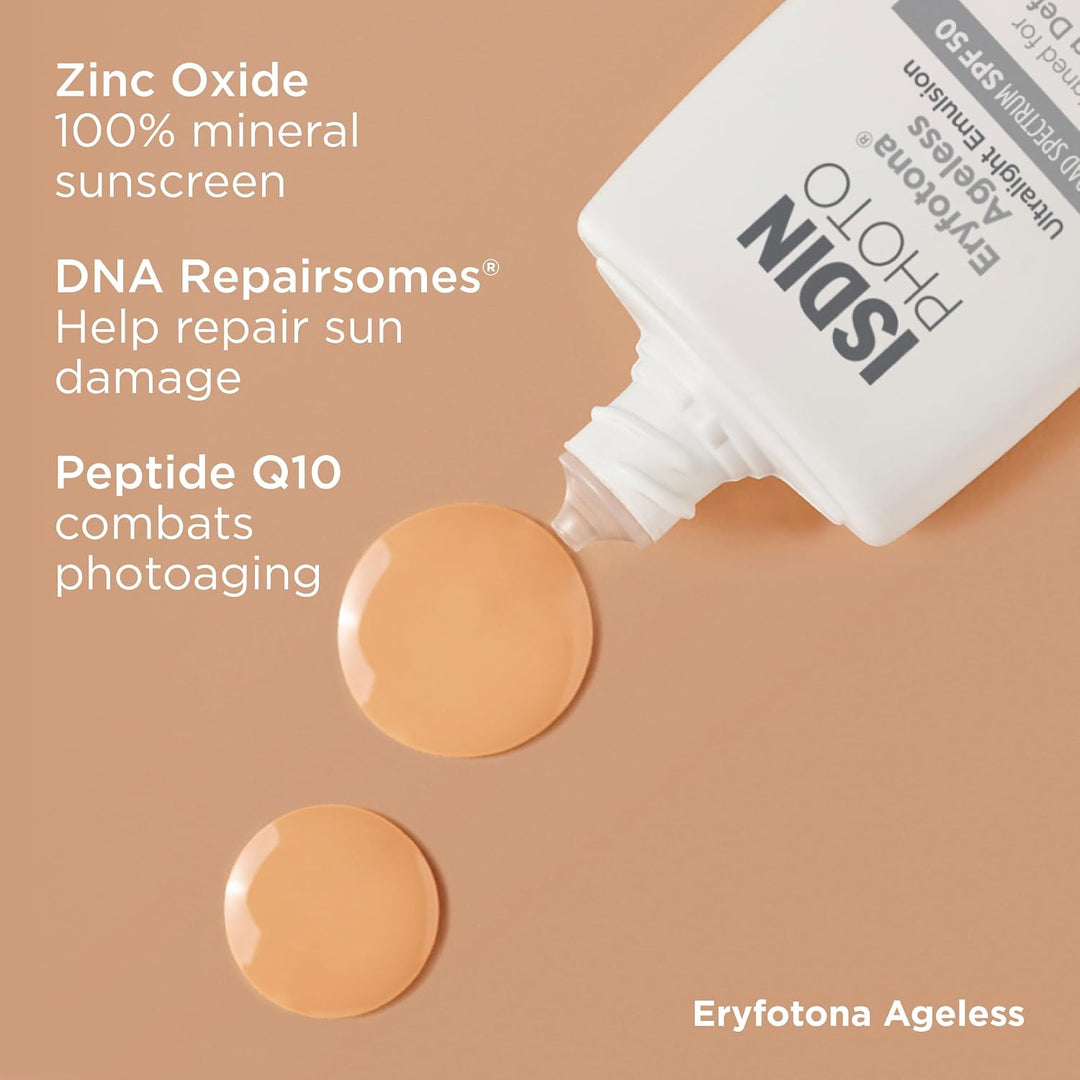 ISDIN Eryfotona Ageless Protector solar óxido de zinc y protector s...
