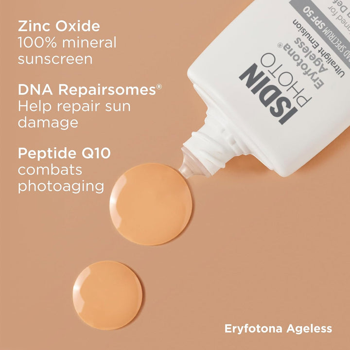 ISDIN Eryfotona Ageless Protector solar óxido de zinc y protector s...