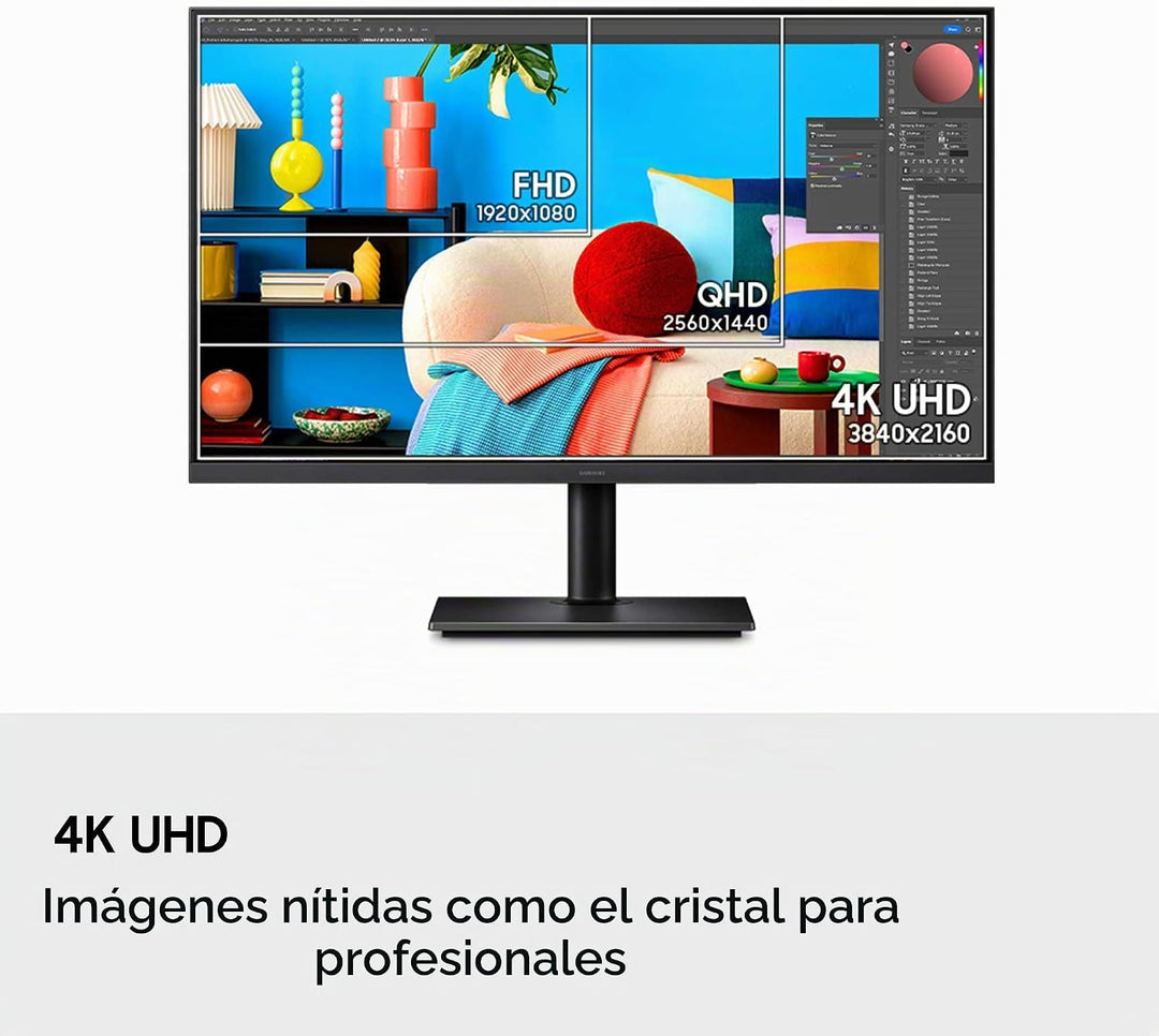 Samsung Monitor de alta resolución ViewFinity S8 (S80UH) de 32"...