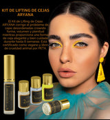ARYANA NEW YORK Kit de laminación de cejas | Kit de elevación de ce...