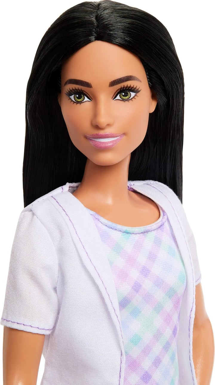 Barbie Careers - Juego de dentista con muñeca morena con