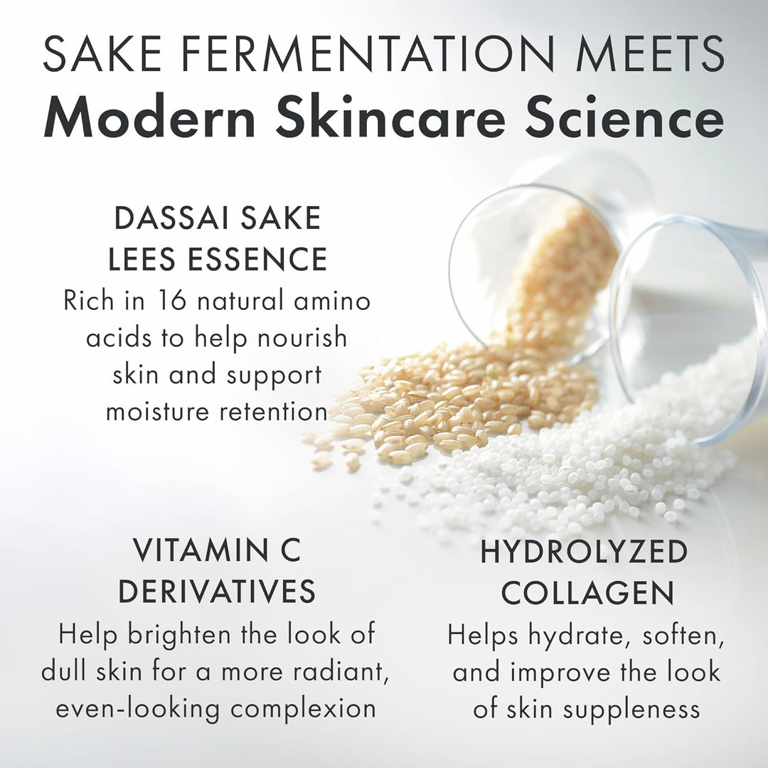 Dassai-beauty - Mascarilla facial en lámina, fermento de sake Dassa...