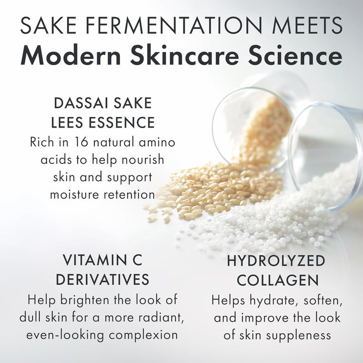 Dassai-beauty - Mascarilla facial en lámina, fermento de sake Dassa...