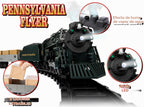 Lionel Pennsylvania Flyer - Juego de tren a batería para niños a partir de 4 años