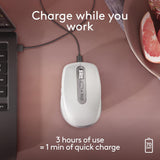 Logitech MX Anywhere 3S para Mac, mouse Bluetooth inalámbrico compa...
