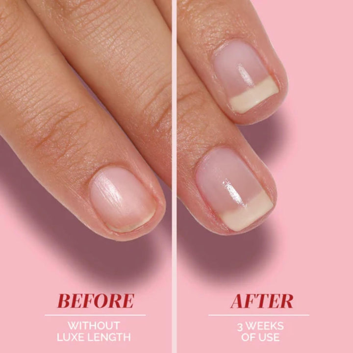 LONDONTOWN Fortalecedor y crecimiento de uñas, esmalte de uñas tran...