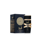 Lattafa Perfumes Asad para Unisex Eau de Parfum en spray, 3.4 onzas