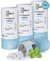 The Humble Co. Tabletas masticables blanqueadoras de dientes, sabor...