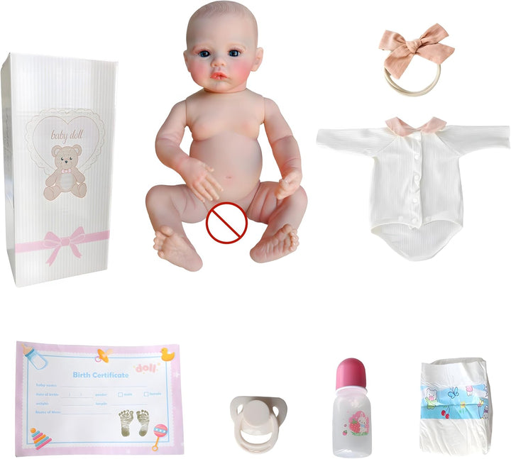 FOCKOF Muñecas de bebé realistas Reborn de 18 pulgadas, muñecas de...