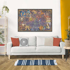 Ravensburger - Zodiac - Rompecabezas de 3000 piezas - Fantástica y bellamente cautivadora representación de los doce signos del zodiaco - Enmarcable - Calidad premium - Rompecabezas para adultos