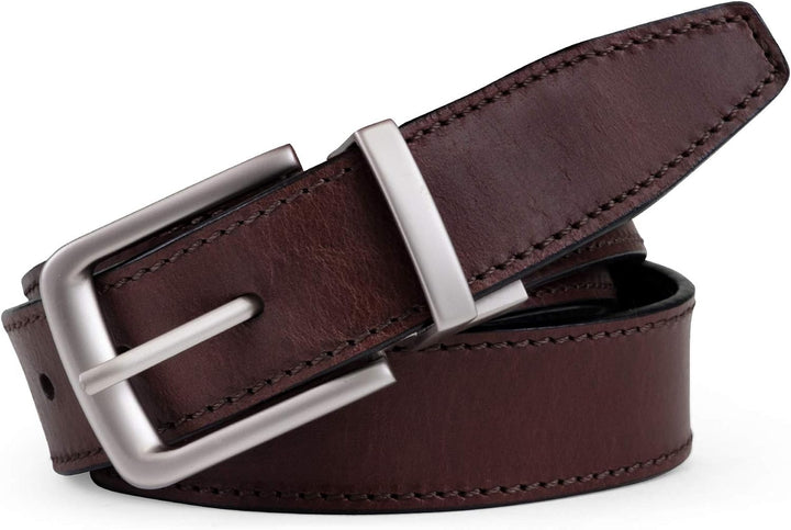 Timberland - Cinturón de cuero clásico reversible para hombre - 1.3...