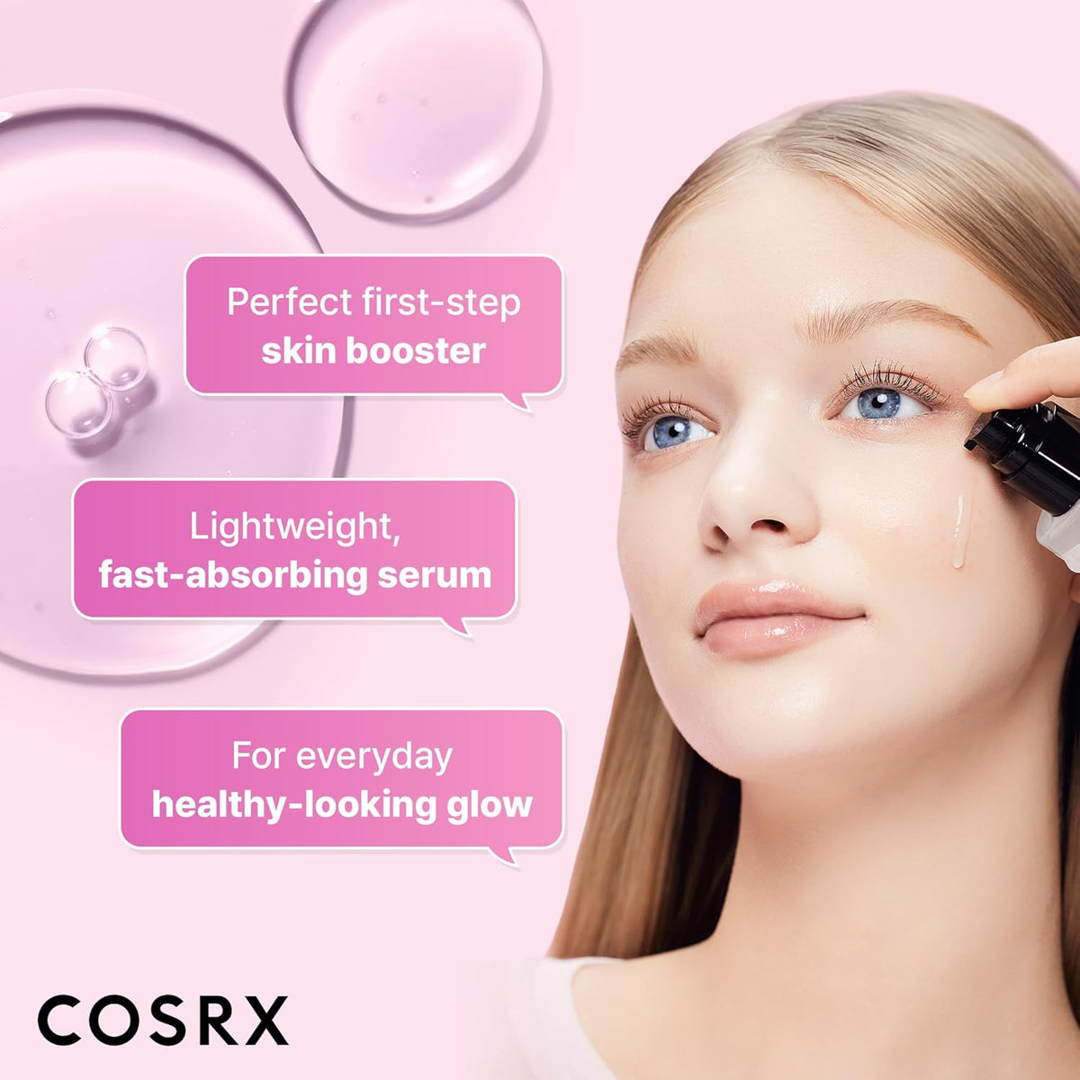 COSRX 6X Suero tónico potenciador de piel de colágeno péptido, paqu...