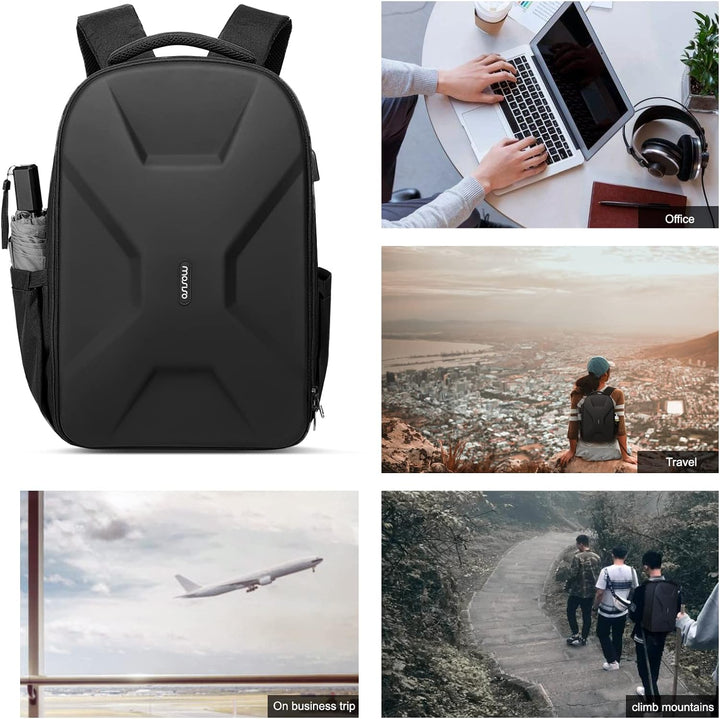 MOSISO Mochila para laptop de 15.6-16 pulgadas, 35L, con puerto de...