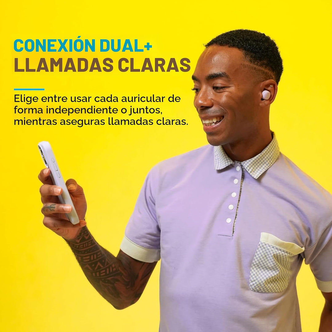 JLab Go Air Pop+ Auriculares Verdaderamente Inalámbricos, Auricular...