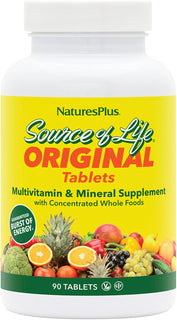 NaturesPlus Source of Life - 90 tabletas, paquete de 2 - Suplemento...
