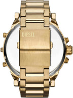 Reloj Diesel Mr. Daddy para hombre, movimiento multifuncional de cuarzo con correa de acero inoxidable