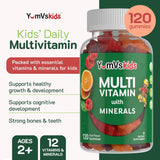 YumVs Kids - Gomitas multivitamínicas masticables con sabor a fruta...