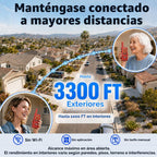 CallToU Intercomunicador de 2 vías para monitoreo de ancianos, rojo