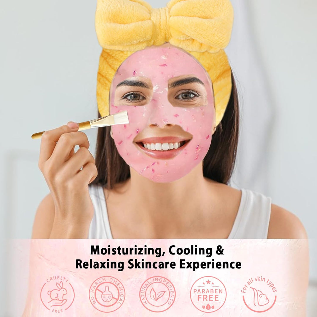 Pjordo Juego de 10 máscaras faciales para spa profesional, paquete...