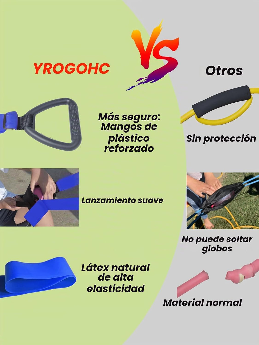 Lanzador de globos de agua resistente 500 yardas 2026 actualización