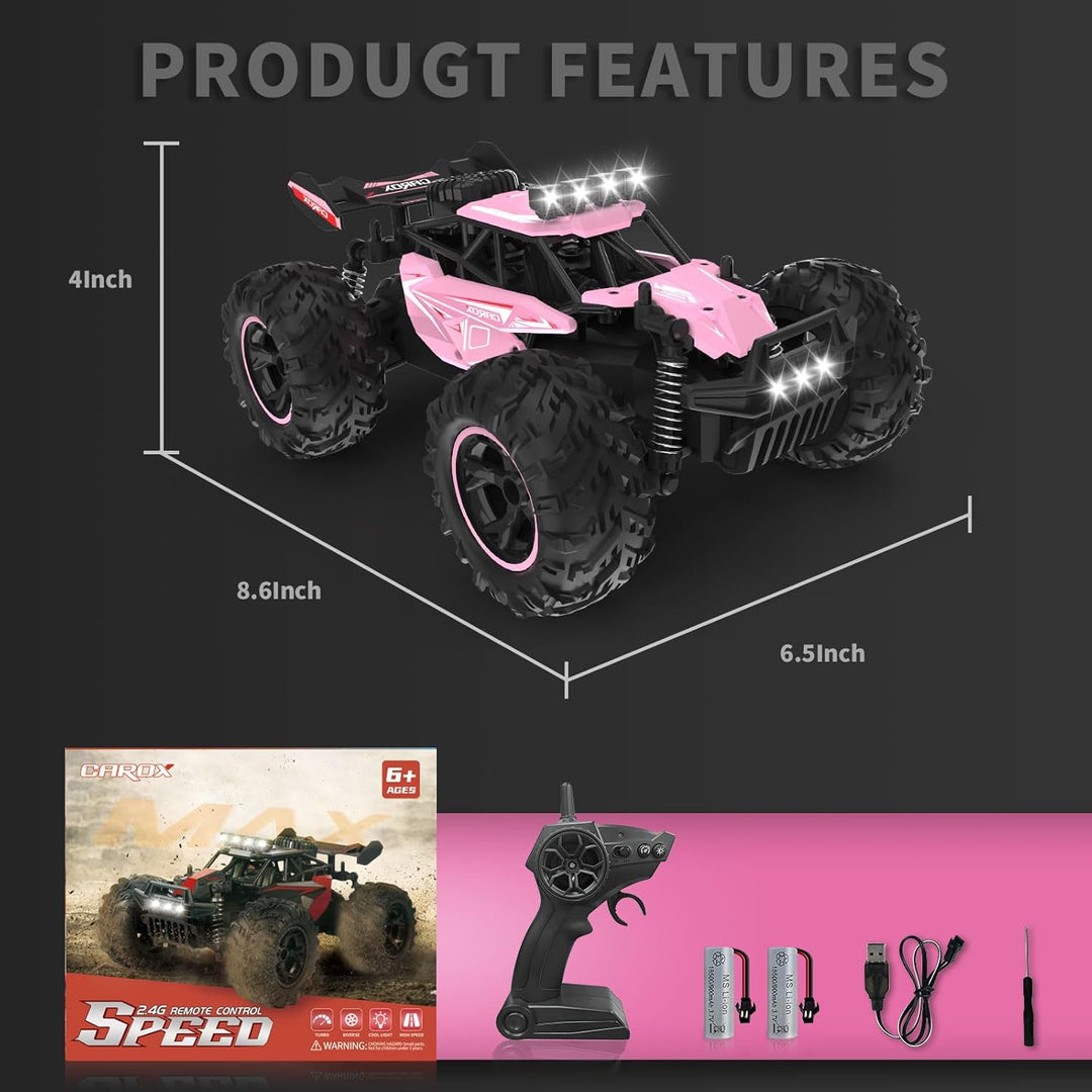 Carox Coche de control remoto, 2.4 GHz 25 KM\/H Coche RC de alta ve...
