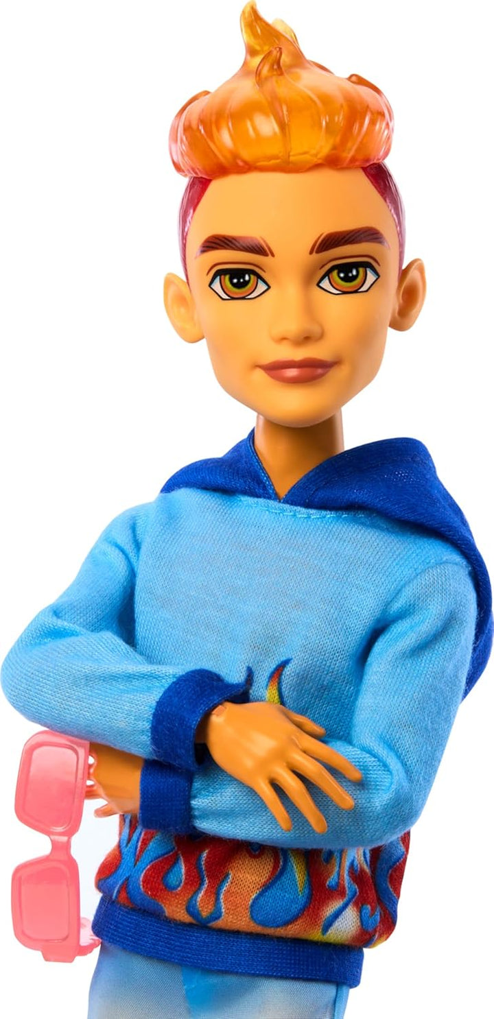 Muñeca Monster High Scare-adise Island Heath Burns con Sudadera con...