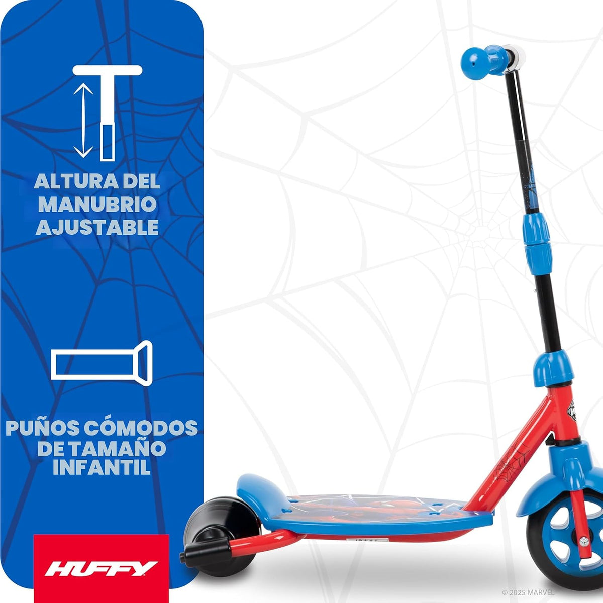 Huffy Scooters de 3 ruedas para niños pequeños, varios colores/gráficos de