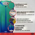 MOREY® Tabla Boogie. Mach 12 MDS, bodyboard de 42.5 pulgadas. Tablas de cuerpo de velocidad dinámica para playa, para todos los niveles de habilidad, cuerda de fibra de vidrio integrada, con correa de