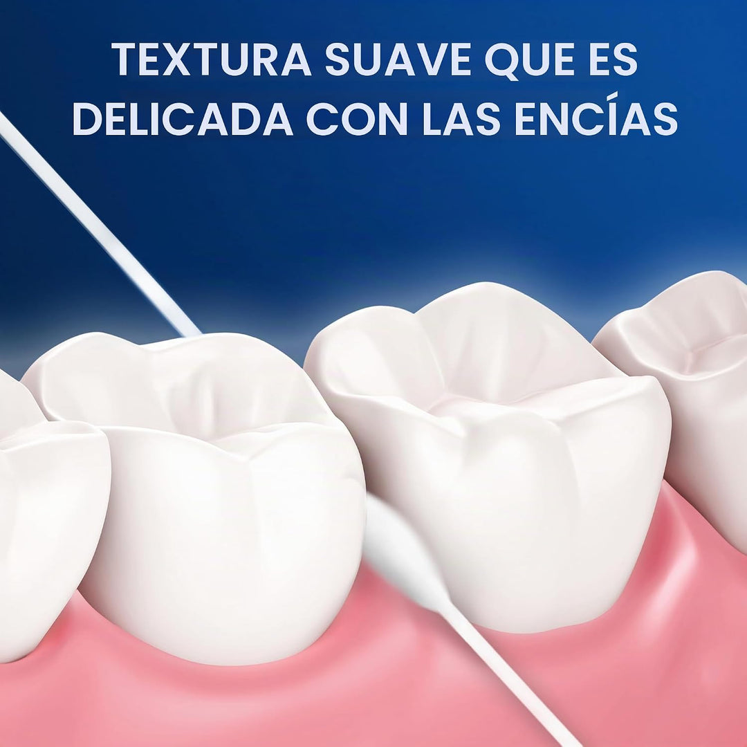 Oral-B Hilo dental expandible, menta, se expande para una limpieza...