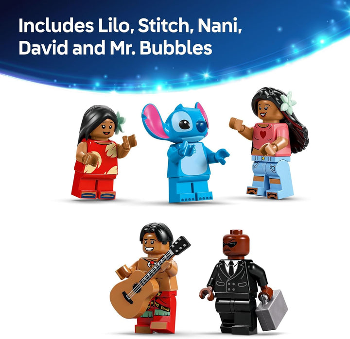 LEGO Disney Lilo and Stitch Beach House Toy Juego de
