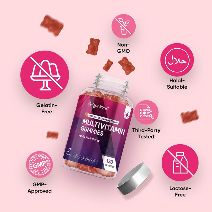 WeightWorld Multivitamínico para mujeres y hombres | Inmunidad, sal...