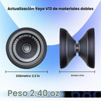 MAGICYOYO Yoyo bi-material V13 para niños, yoyo profesional de doble