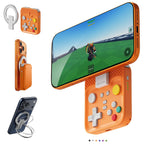 abxylute M4 - Controlador móvil para juegos a presión para Android y iPhone, Switch 1 y 2, controlador Bluetooth portátil, soporte retro de bolsillo para teléfono arcade, doble joystick Turbo Pro