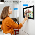Sistema de intercomunicación video de 2 cables, timbre video 1080P monitor