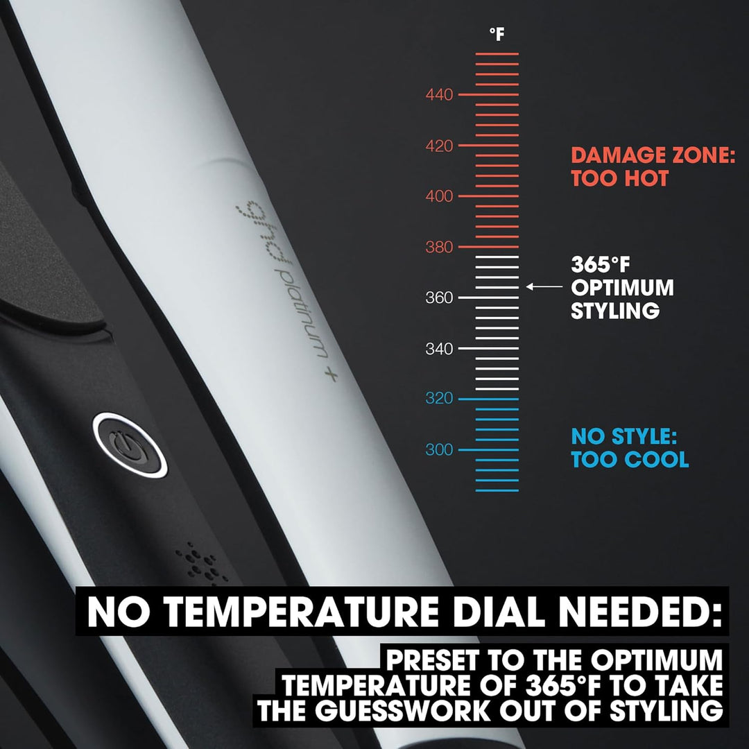 ghd Platinum+ Styler \u2015 1" Flat Iron Hair Straightener, Pro...