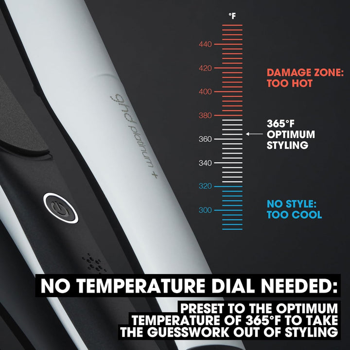 ghd Platinum+ Styler \u2015 1" Flat Iron Hair Straightener, Pro...
