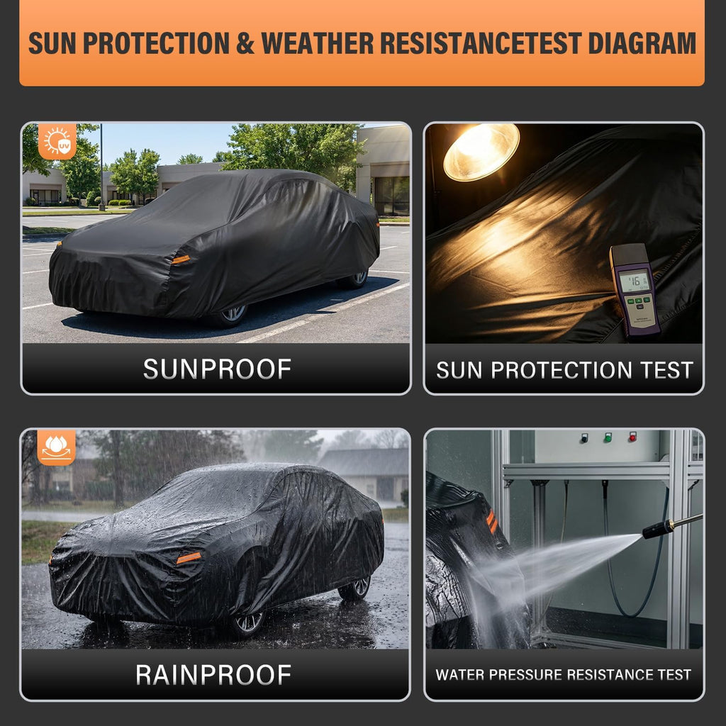 Kayme Coupe - Funda impermeable para automóvil para todo tipo de clima