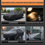 Kayme Coupe - Funda impermeable para automóvil para todo tipo de clima