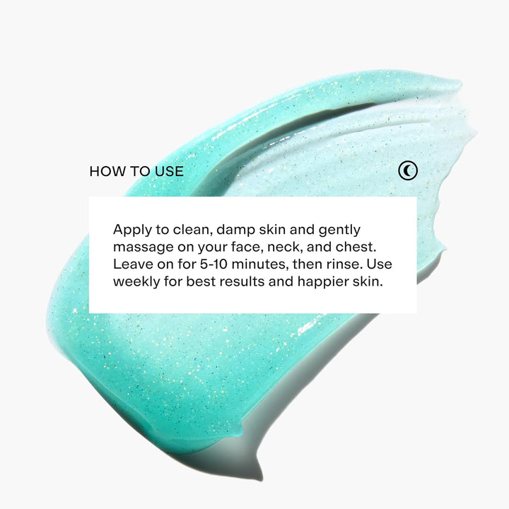 CLEARSTEM PREGAME - Mascarilla iluminadora con exfoliante facial AH...