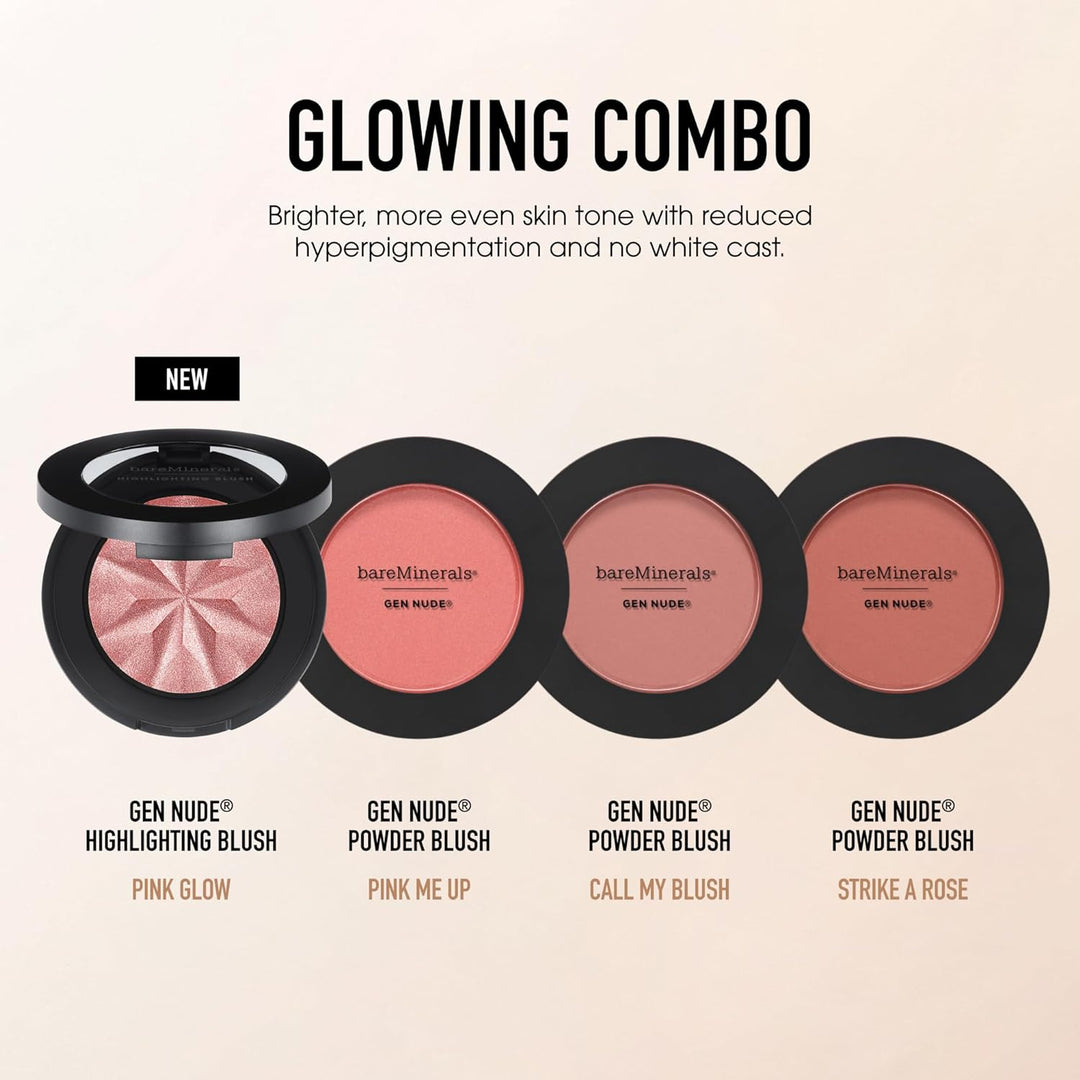 bareMinerals Gen Nude Highlighting Blush, 2-in-1 Blush &amp; Highli...