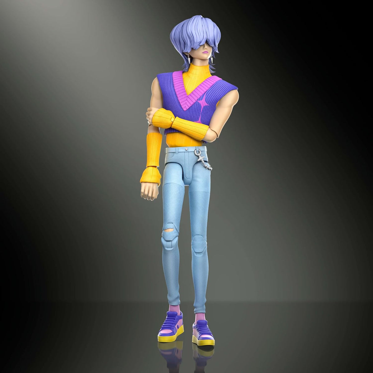 Mattel Kpop Demon Hunters Saja Boys - Figura de acción misteriosa
