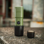 WACACO Pixapresso Máquina de Espresso Eléctrica y Portátil (Oliva)