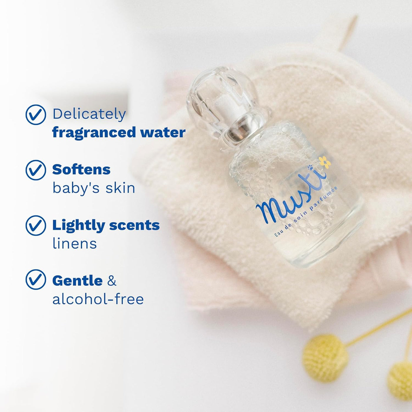 Mustela Musti - Spray de perfume y colonia a base de plantas para b...