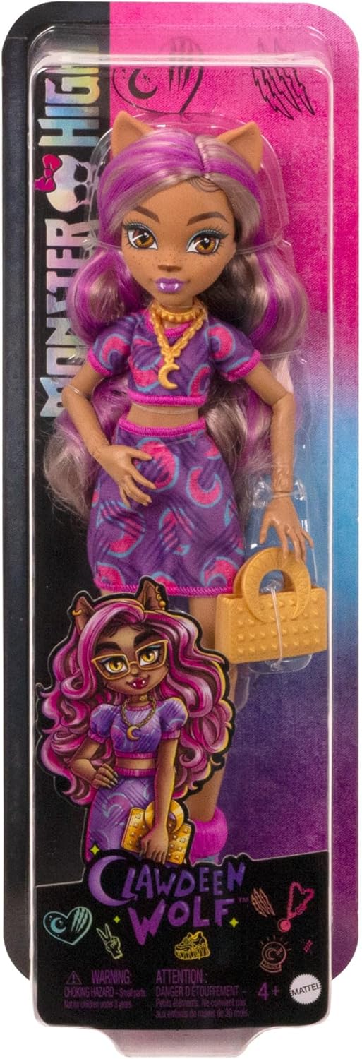 Monster High La muñeca Clawdeen cuenta con más de 10 articulaciones...