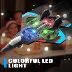 4DRC V32 Aviones de espuma con control remoto para niños y adultos, aviones de combate RC con luz, 360° Flip Fighter Jet Toys, Stunt Roll, regalos de juguete de avión para niños