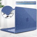 MEEgoodo Funda con purpurina para MacBook Neo de 13 pulgadas versió...
