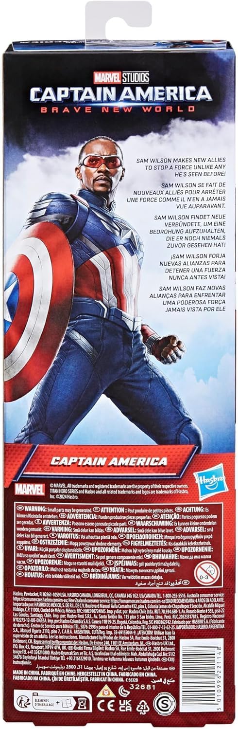 Marvel Hasbro - Figura de acción oficial de Titan Hero Series de 12...