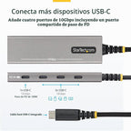 StarTech.com, 309B-USBC-HUB, hub USB de 4 puertos